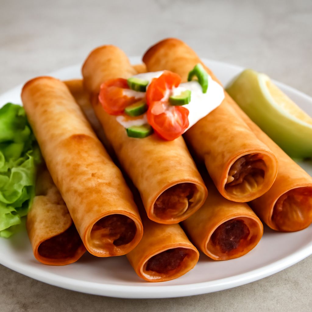 Chicken flautas recipe and homemade flautas