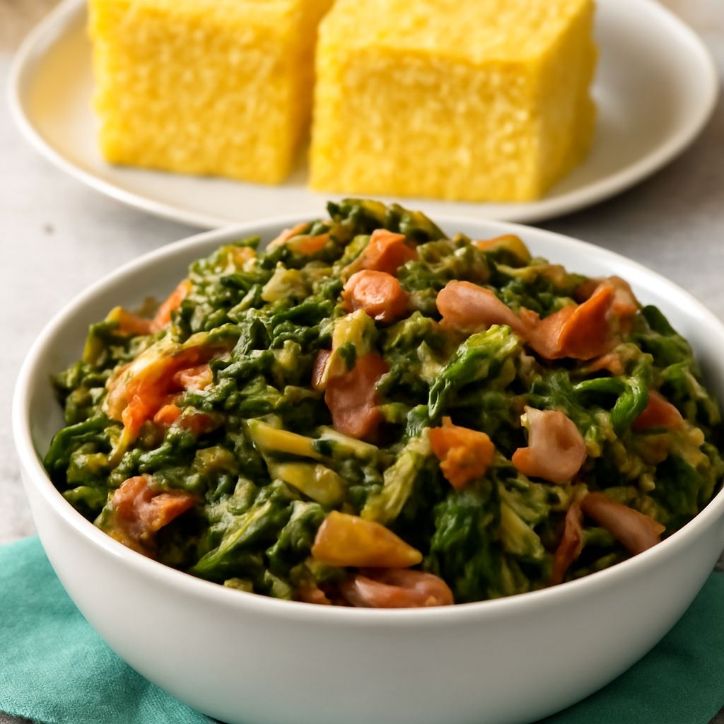 How to cook mustard greens and recipe for mustard greens