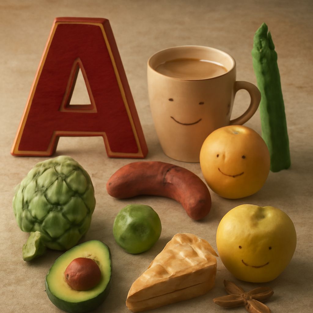 foods that start with a, food beginning with a