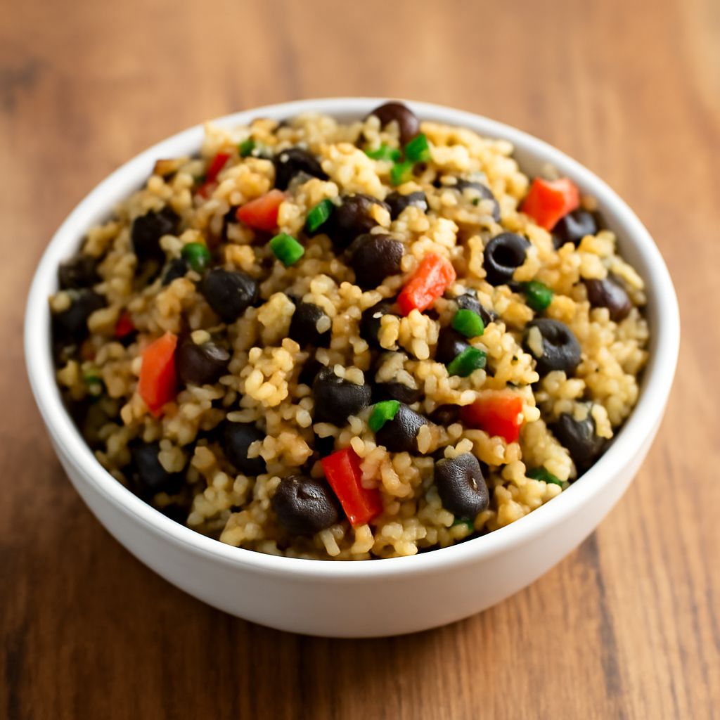 Gallo Pinto Costa Rica with recipe and ingredients