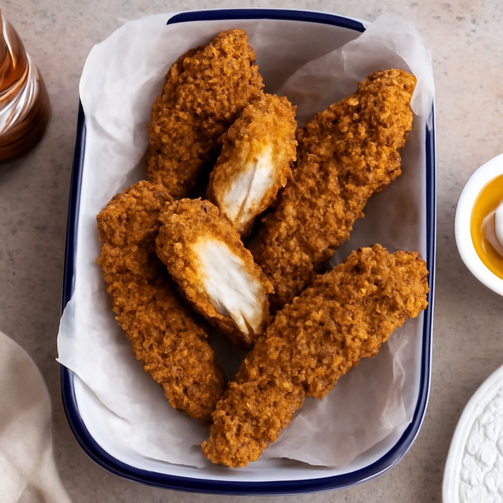 How to make chicken tenders and homemade chicken strips