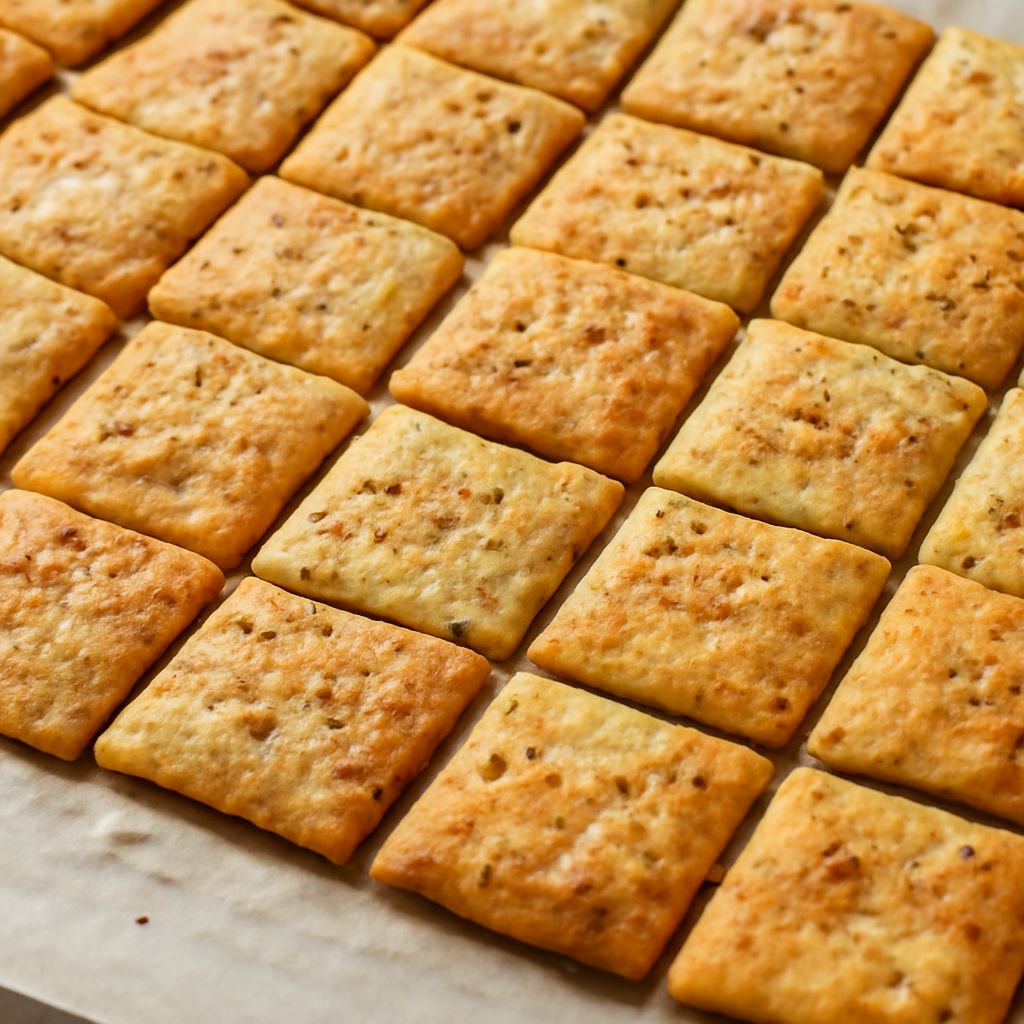 Homemade crackers and cracker recipe for making your own crackers