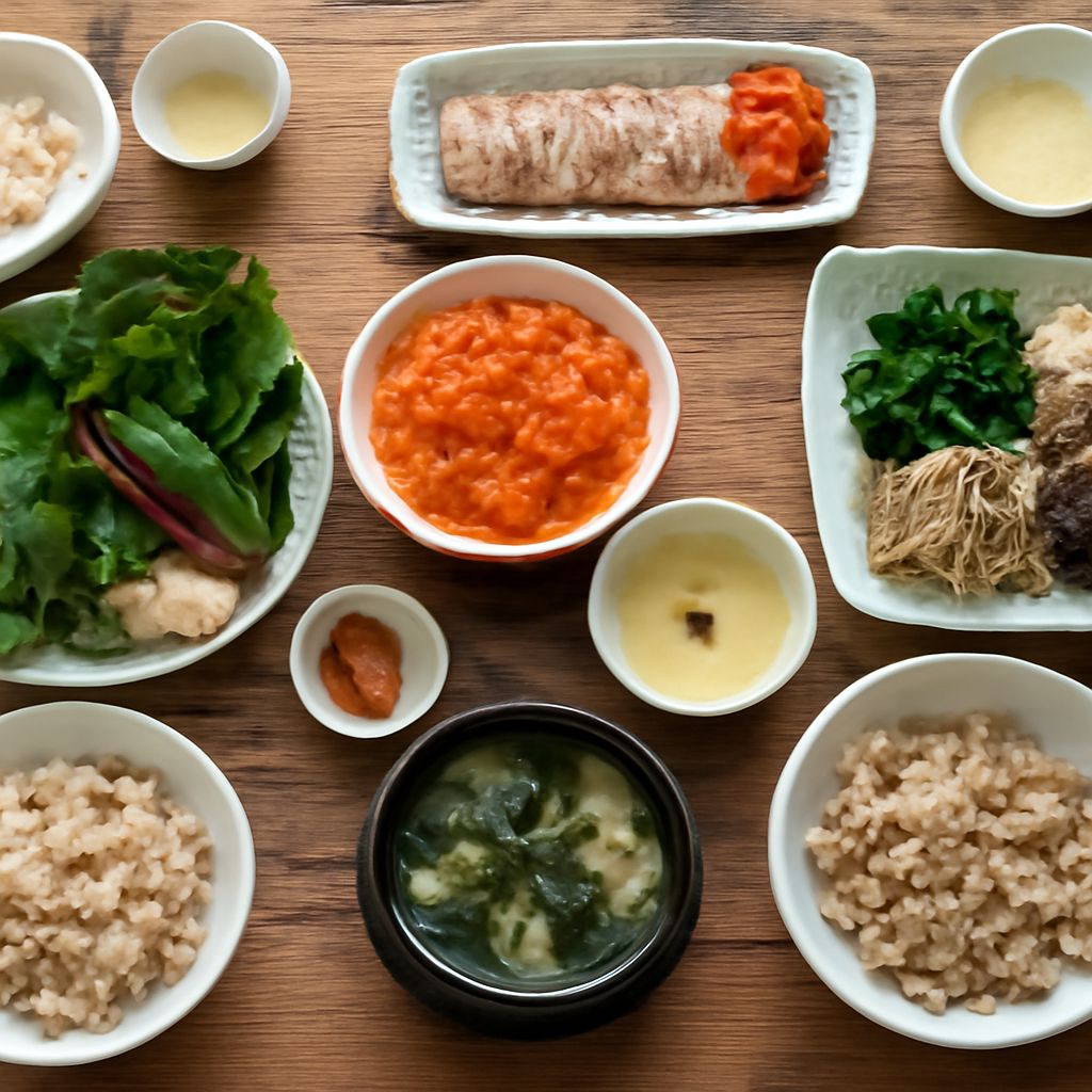 south korean food and famous korean food