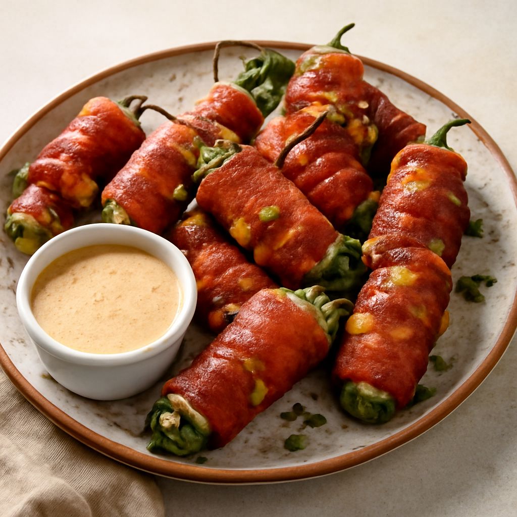 Delicious jalapeno poppers in oven and stuffed jalapenos in the oven