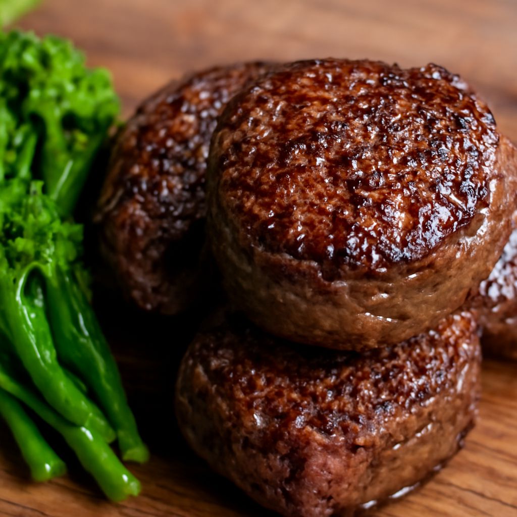 A juicy rib cap steak paired with seafood delights