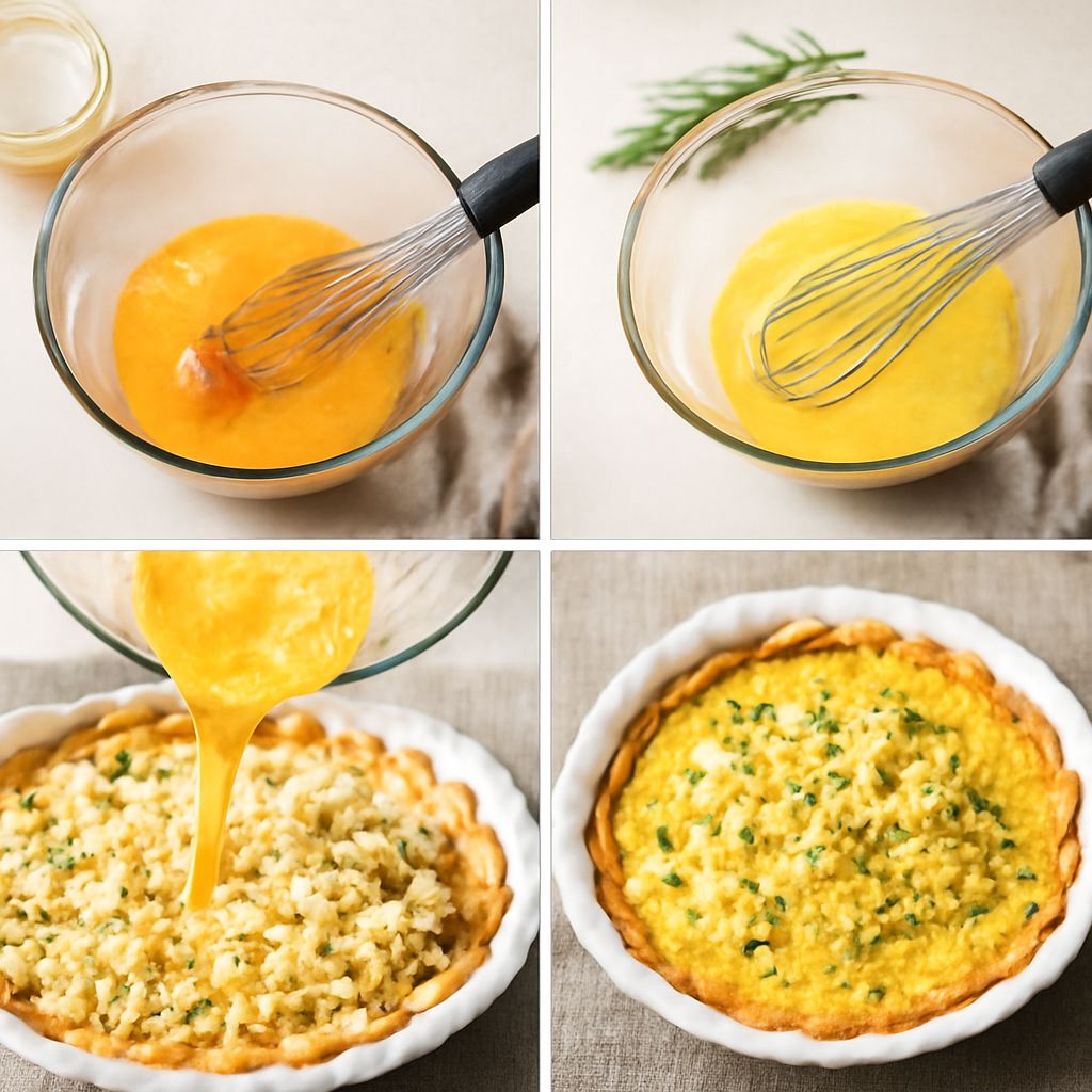 sausage quiche and sausage egg quiche