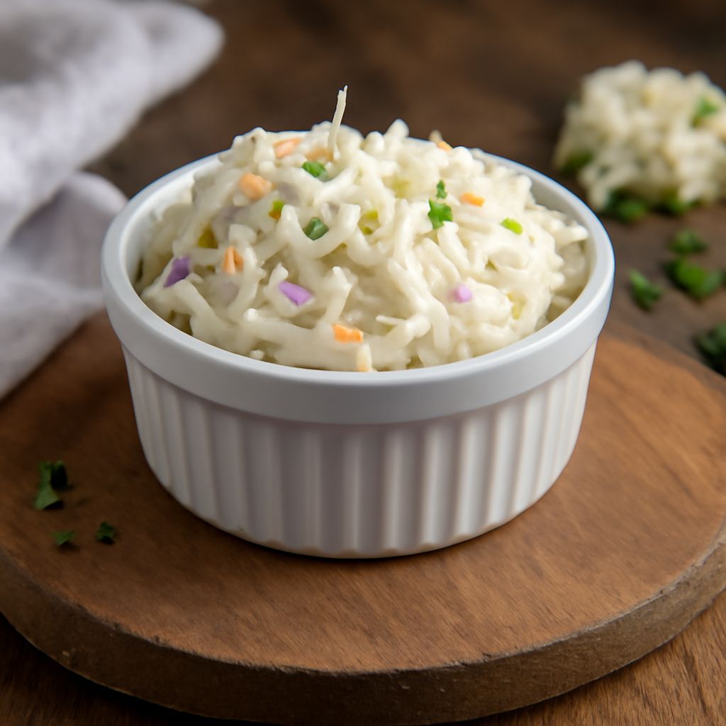 Classic southern coleslaw recipe with fresh ingredients