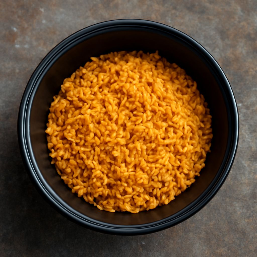 Delicious Spanish rice in rice cooker with Mexican flavors