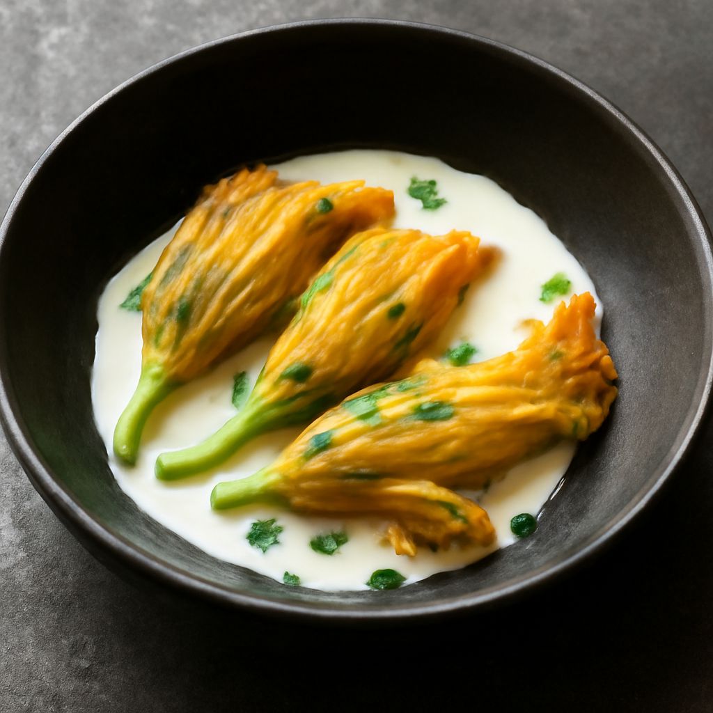 delicious squash blossom recipe and cooking squash blossoms
