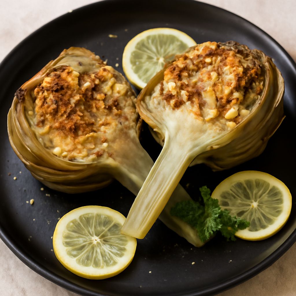 stuffed artichokes recipe and how to make stuffed artichokes