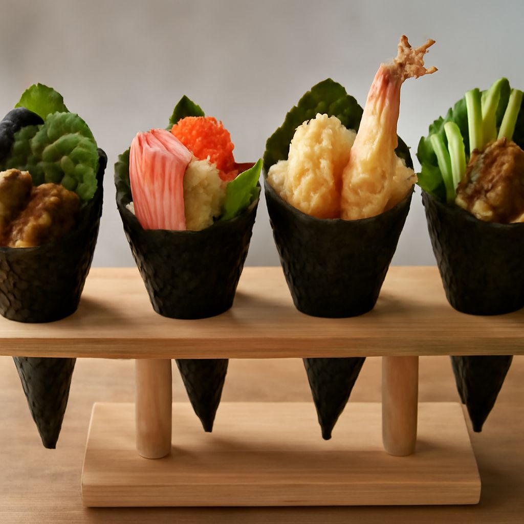 Explore difference between roll and hand roll, cut roll vs hand roll