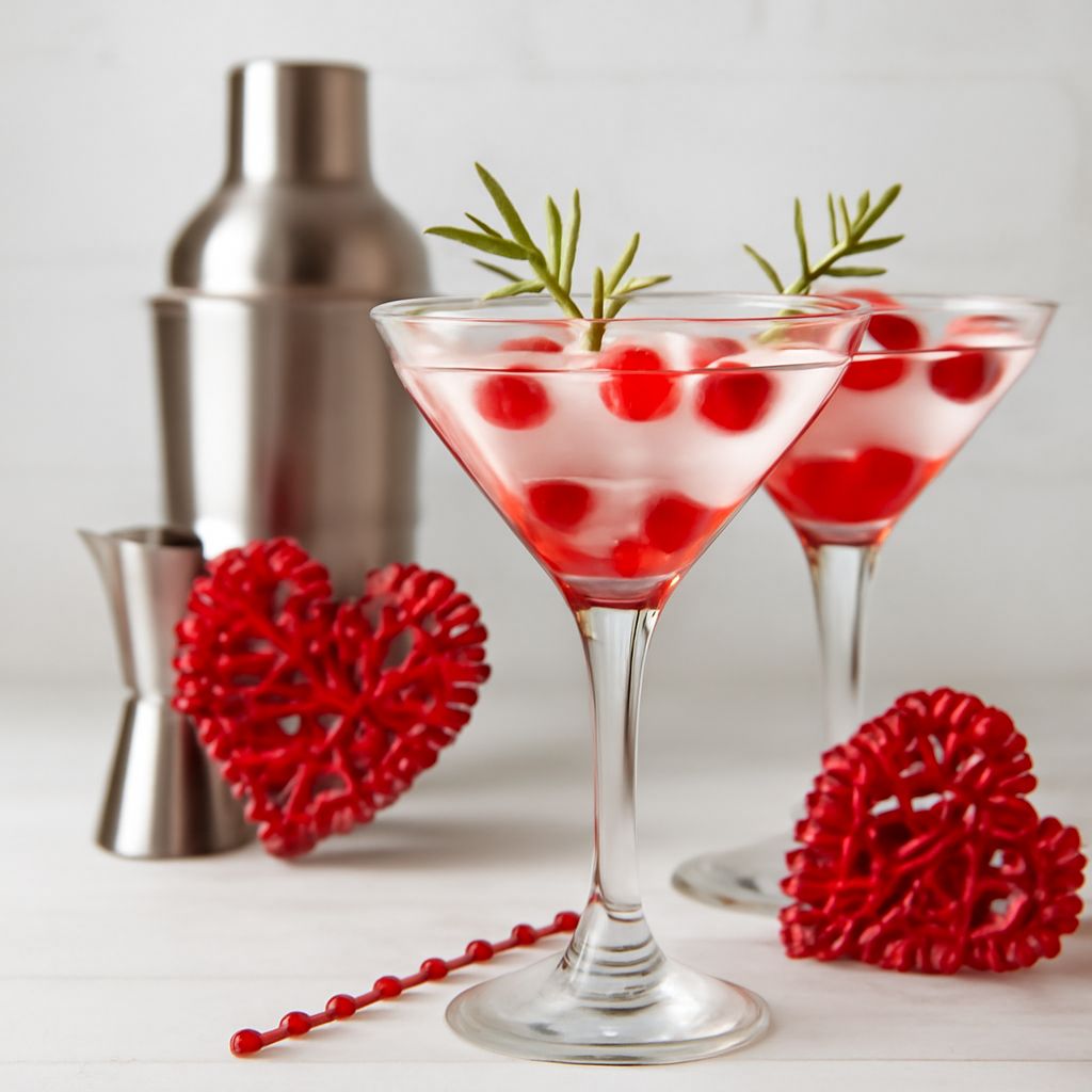 Valentine's Day cocktails and valentines drinks