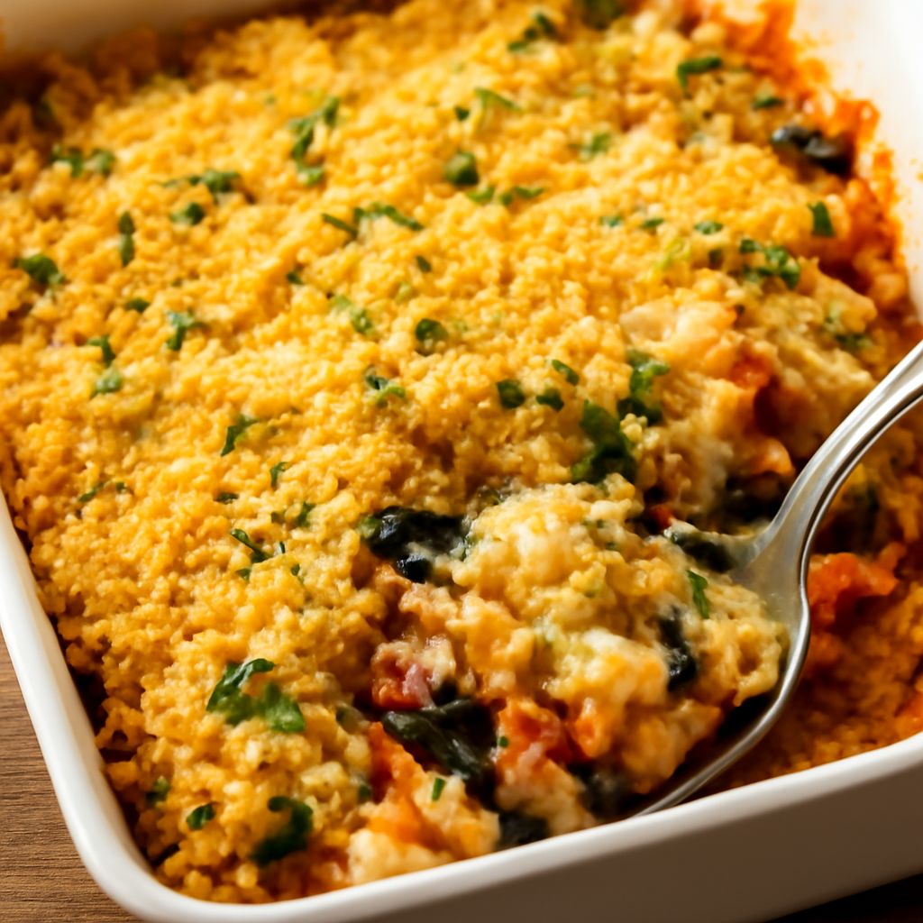 Easy zucchini cheese casserole recipe
