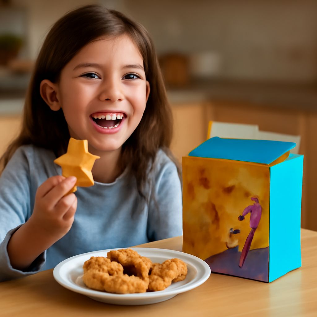 dino nuggets and dinosaur chicken nuggets
