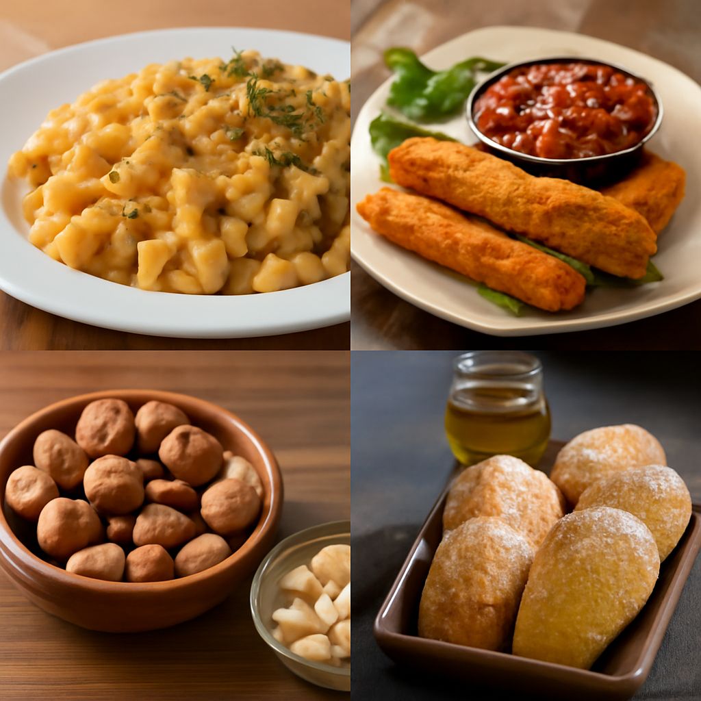 Diverse foods that start with M showcasing food that starts with M