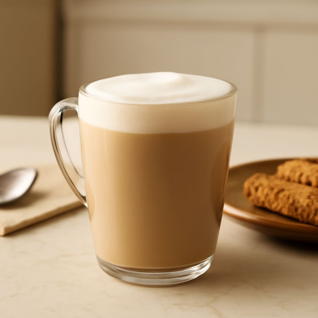 Learn how to make a latte at home with this cafe latte recipe