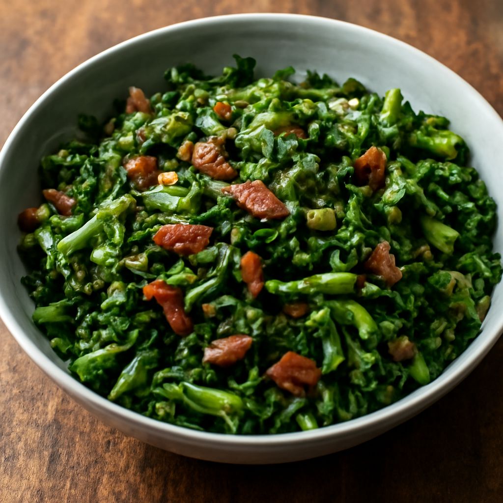 mustard greens recipe and cooking mustard greens
