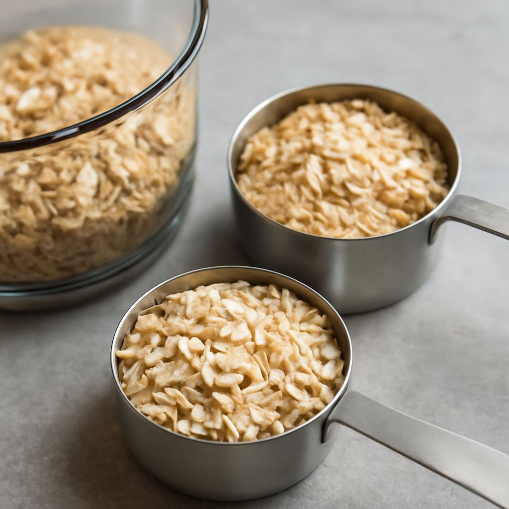 Comparison of rolled oats vs quick oats and old fashioned oats vs quick oats