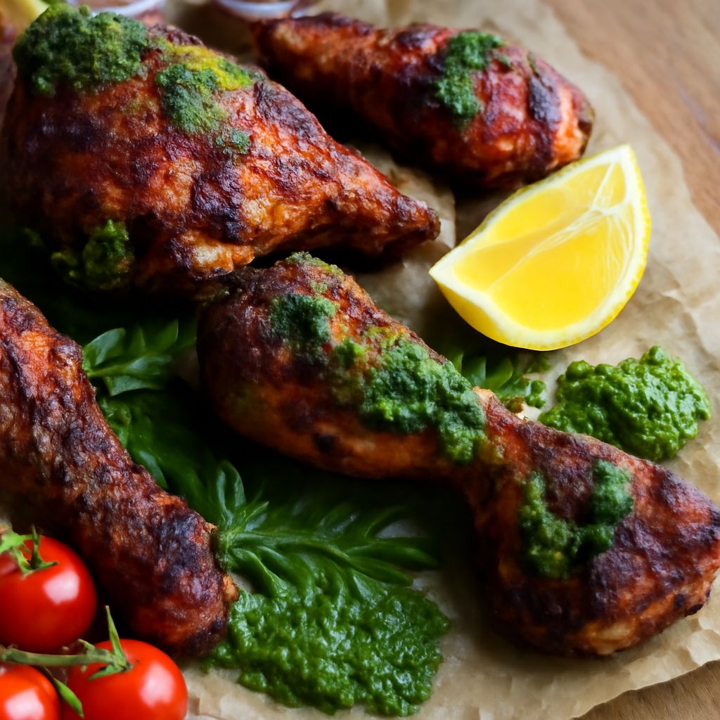 Tandoori chicken recipe and chicken tandoori in oven