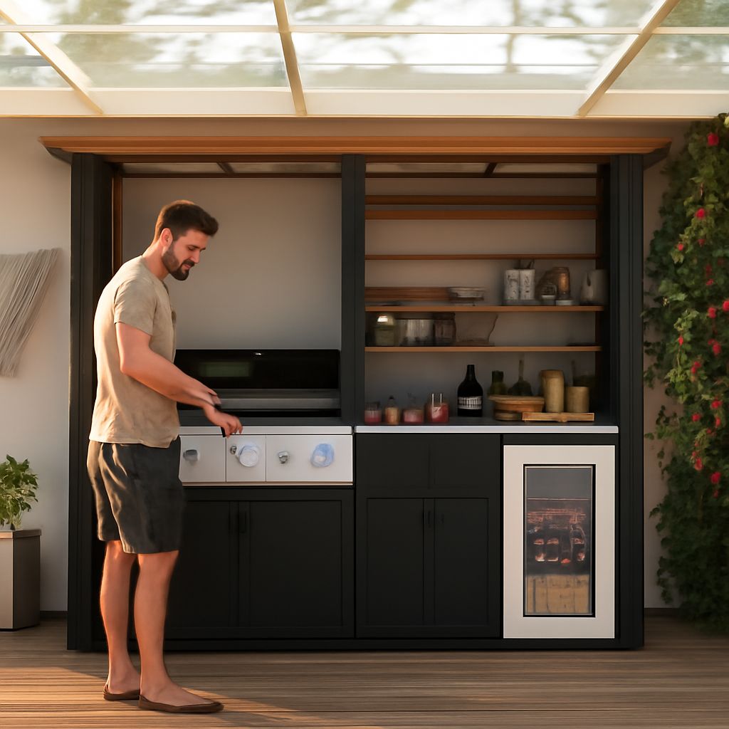Explore modular outdoor kitchens and outdoor kitchen kits