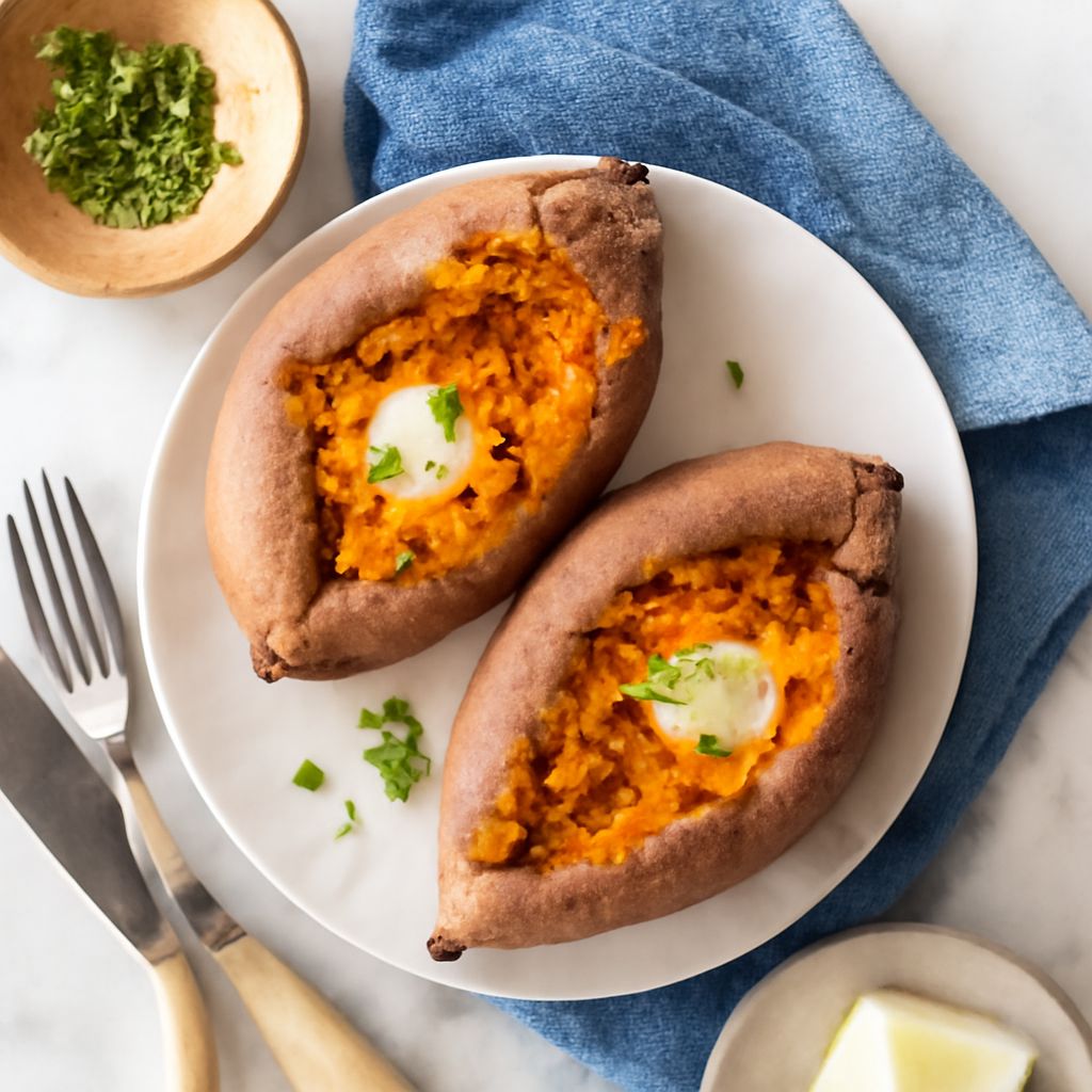 Delicious baked sweet potato recipe and baking sweet potatoes tips